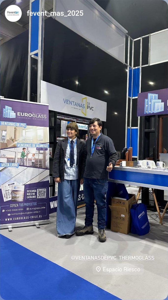 Stand Ventanas de PVC y Euroglass en Fevent 2025
