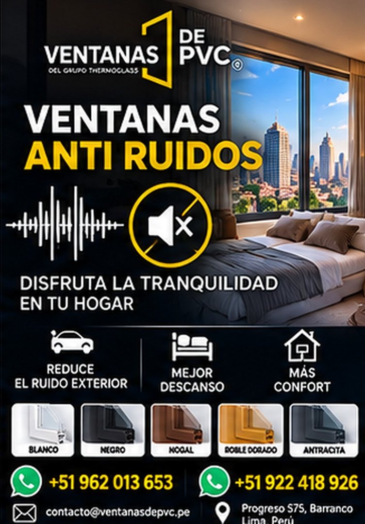 Ventanas antiruido: disfruta la tranquilidad en tu hogar